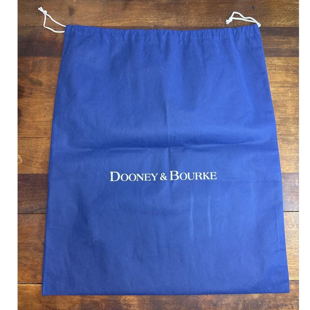 Dooney & Bourke Logo Purse Handbag Dust Cover Bag Storage Drawstring 21 x 18'